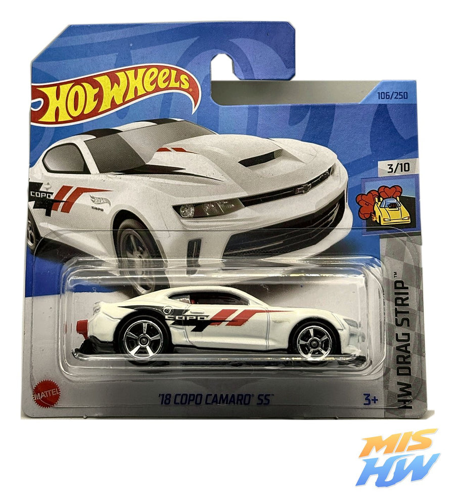 Hot Wheels '18 COPO Camaro SS, en carta original
