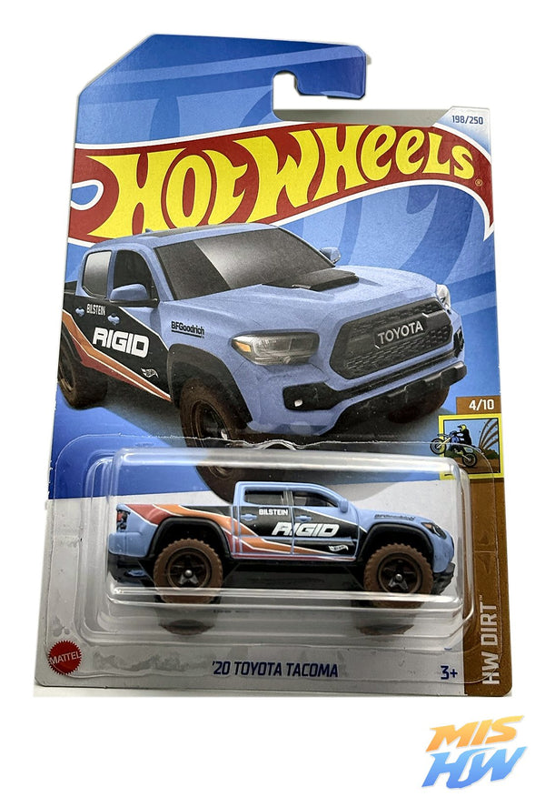 Hot Wheels '20 Toyota Tacoma, en carta original