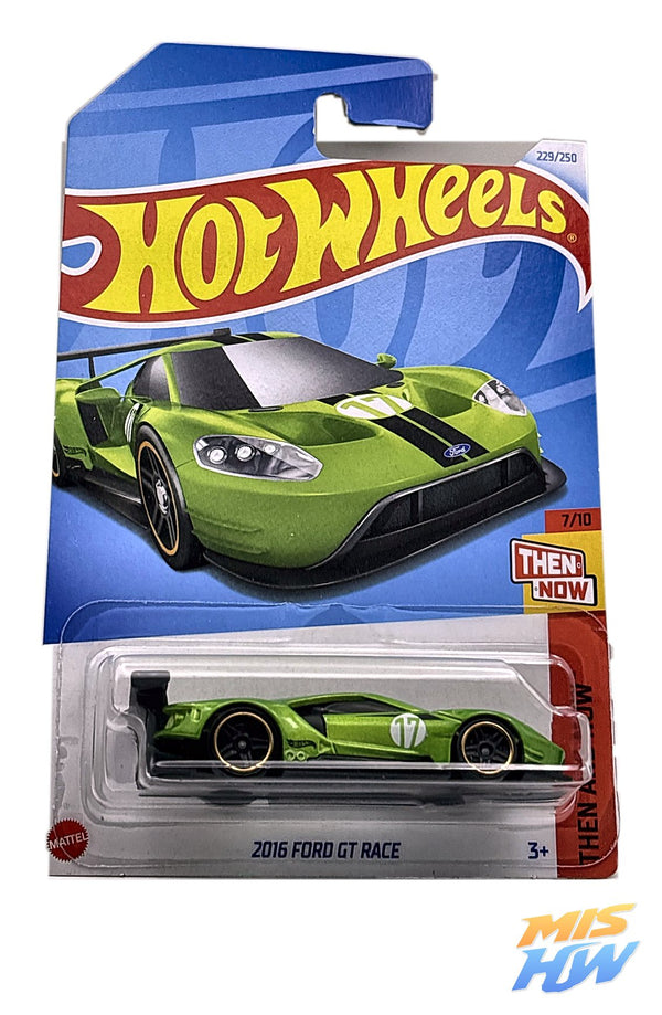 Hot Wheels 2016 Ford GT Race, en carta original (foto 1)