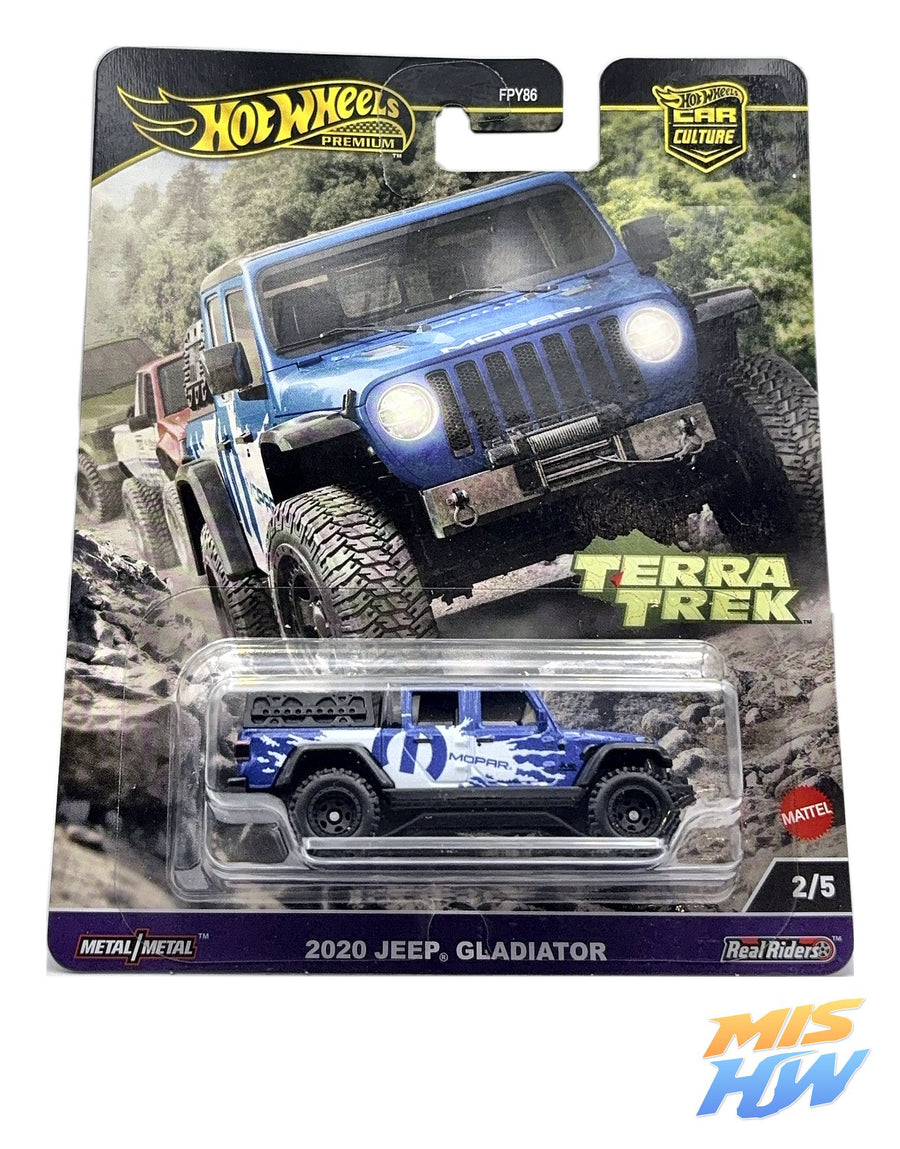 Hot Wheels 2020 Jeep Gladiator Car Culture, en carta original