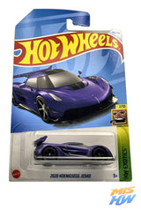 Hot Wheels 2020 Koenigsegg Jesko, en carta original (foto 2)