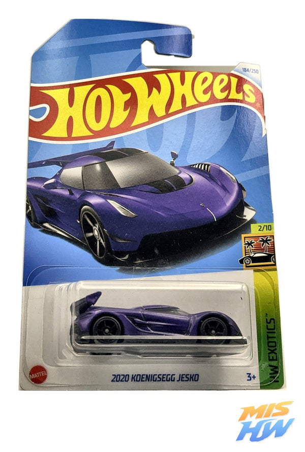 Hot Wheels 2020 Koenigsegg Jesko, en carta original (foto 1)
