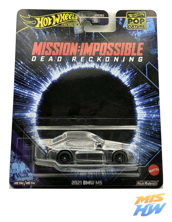 Hot Wheels 2021 BMW M5 Mission: Impossible, en carta original