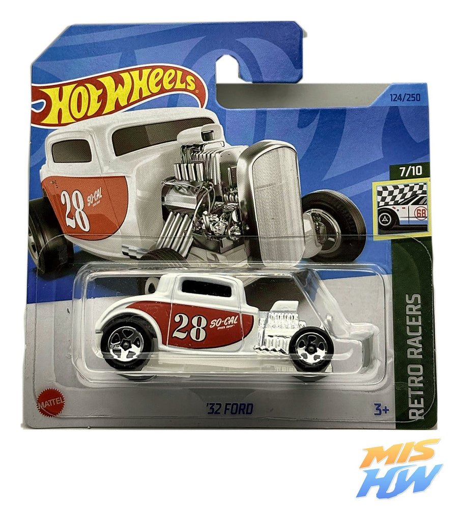 Hot Wheels '32 Ford, en carta original