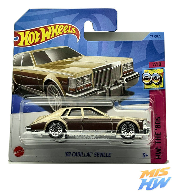 Hot Wheels '82 Cadillac Seville, en carta original