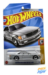 Hot Wheels '89 Mercedes-Benz 560 SEC AMG, en carta original (foto 2)