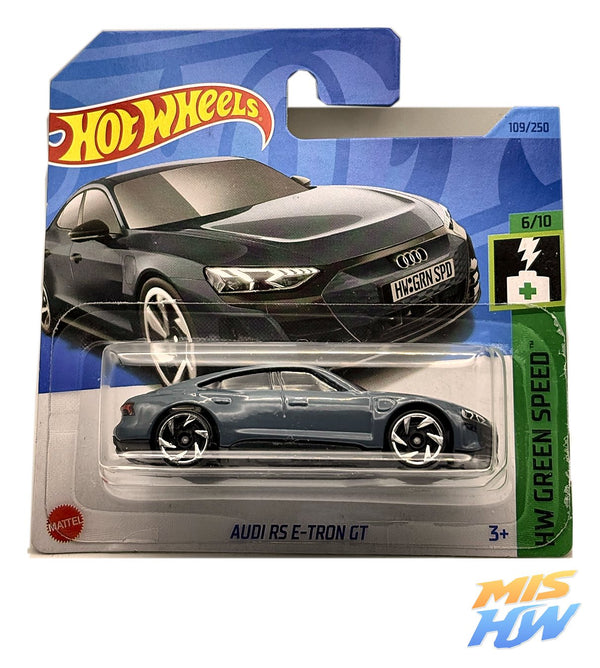 Hot Wheels Audi RS e-tron GT, en carta original