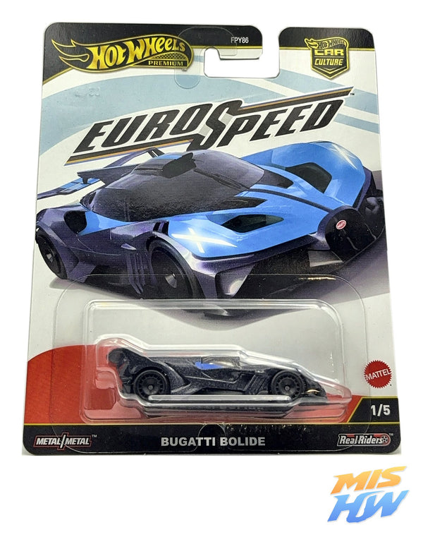 Hot Wheels Bugatti Bolide Car Culture, en carta original (foto 1)