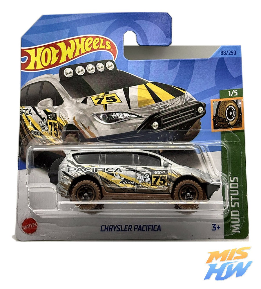Hot Wheels Chrysler Pacifica, en carta original