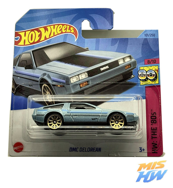 Hot Wheels DMC DeLorean, en carta original