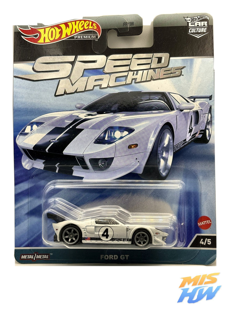 Hot Wheels Ford GT, en carta original