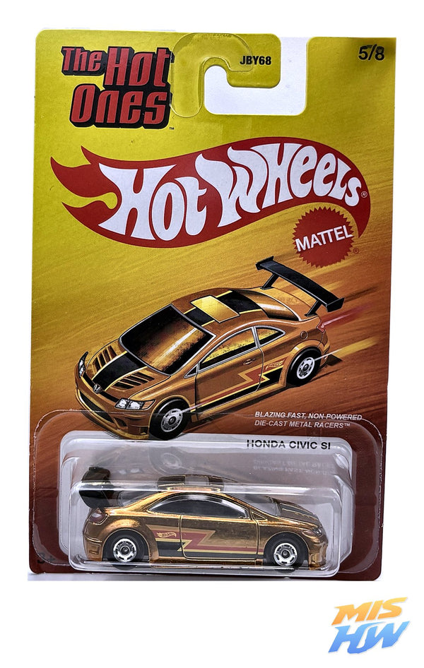 Hot Wheels Honda Civic Si The Hot Ones, en carta original