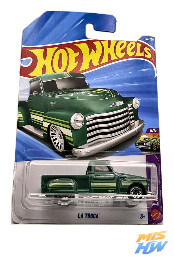Hot Wheels La Troca, en carta original