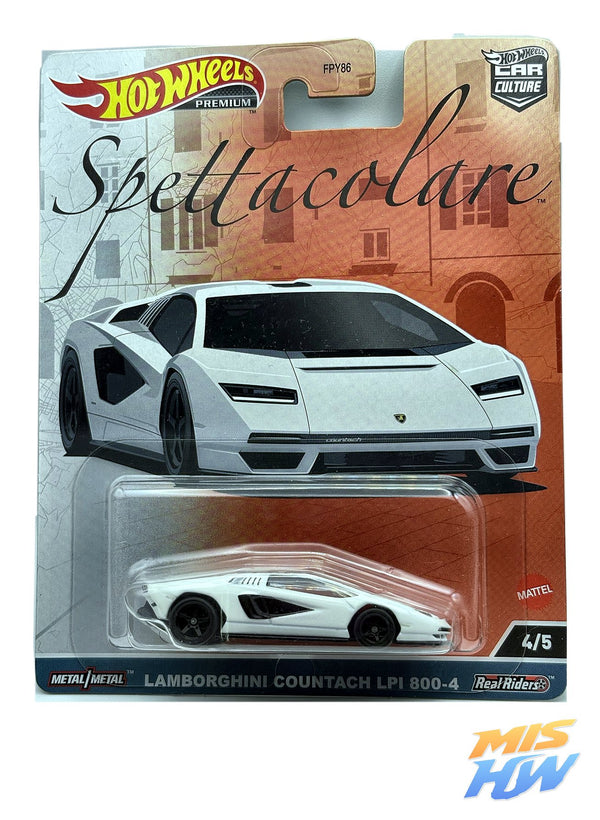 Hot Wheels Lamborghini Countach LPI 800-4, en carta original