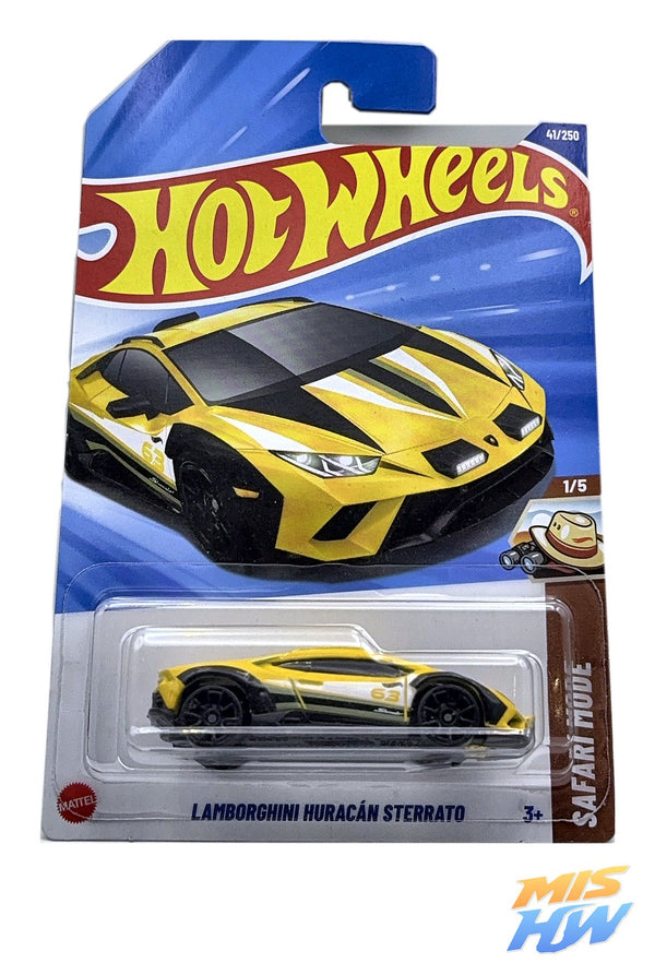 Hot Wheels Lamborghini Huracán Sterrato, en carta original (foto 1)