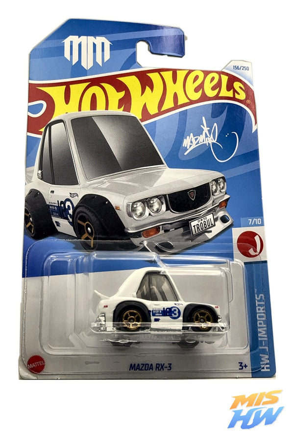 Hot Wheels Mazda RX-3, en carta original (foto 1)