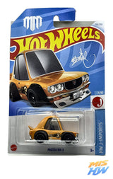Hot Wheels Mazda RX-3 (Naranja), en carta original (foto 3)