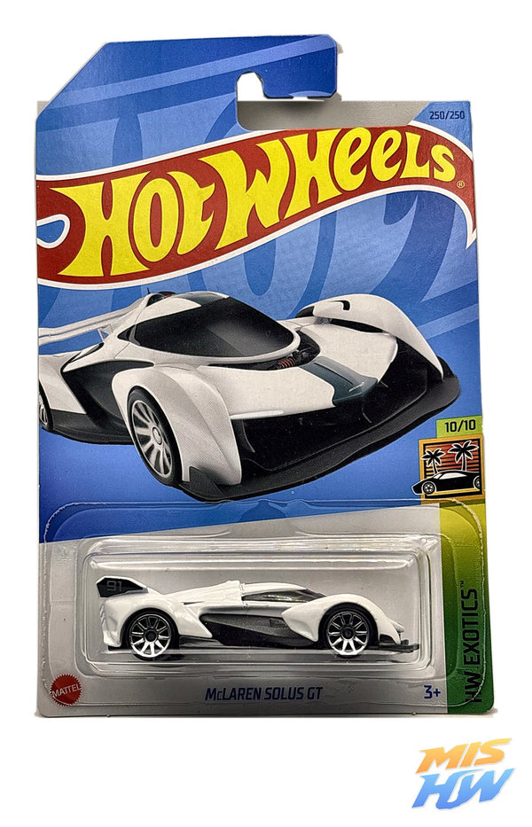 Hot Wheels McLaren Solus GT, en carta original