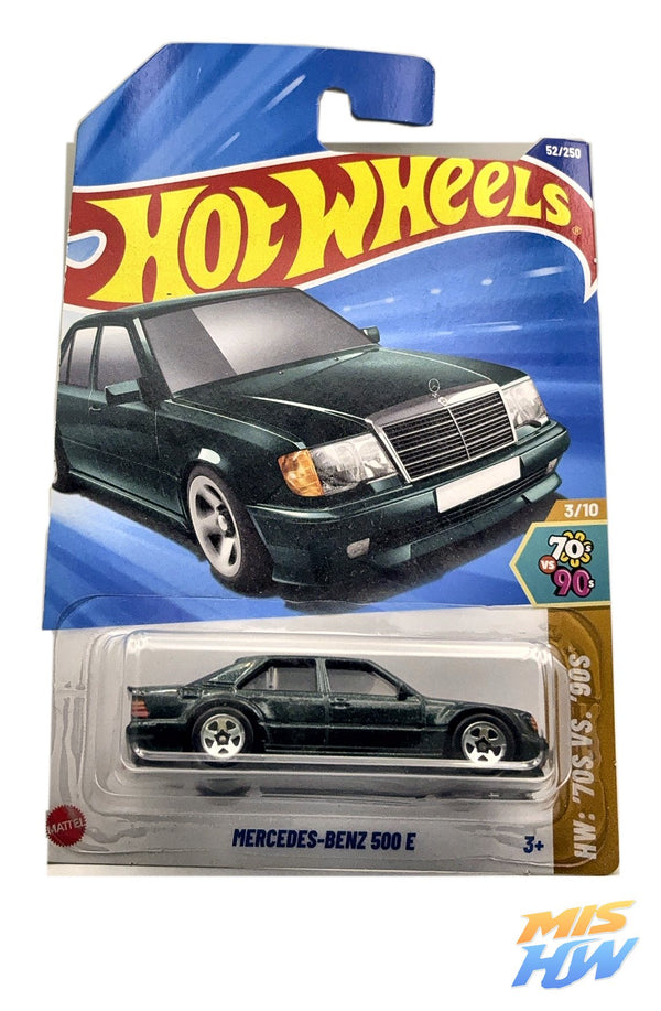 Hot Wheels Mercedes-Benz 500 E, en carta original