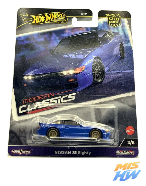 Hot Wheels Nissan SilEighty Car Culture, en carta original