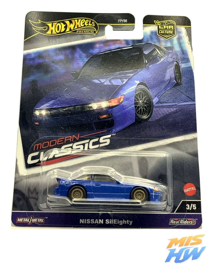 Hot Wheels Nissan SilEighty Car Culture, en carta original