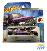 Hot Wheels Nissan Skyline RS (KDR30) (Morado), en carta original (foto 1)