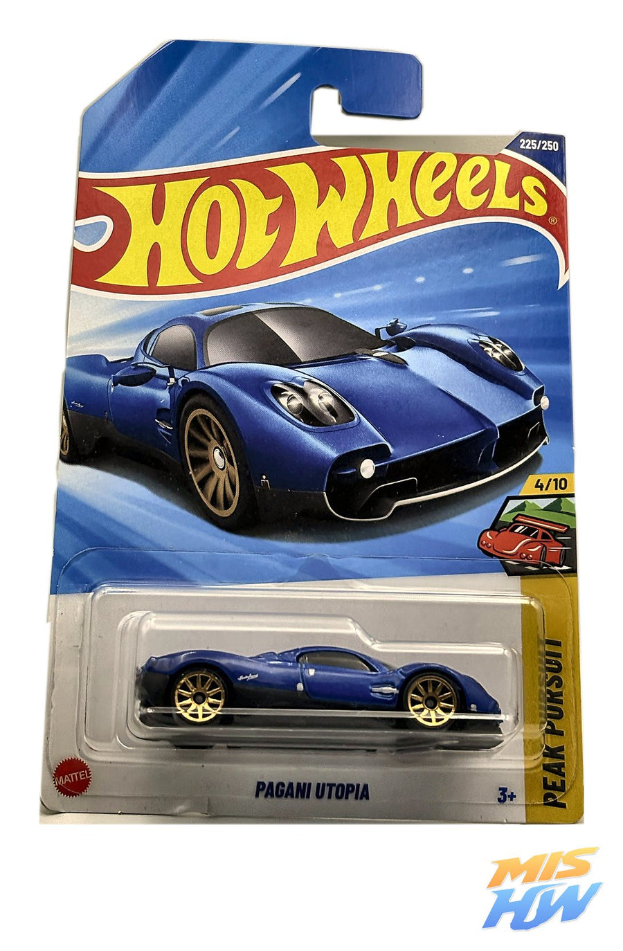 Hot Wheels Pagani Utopia, en carta original (foto 1)