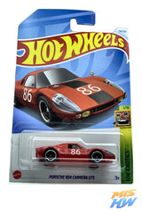 Hot Wheels Porsche 904 Carrera GTS, en carta original (foto 1)