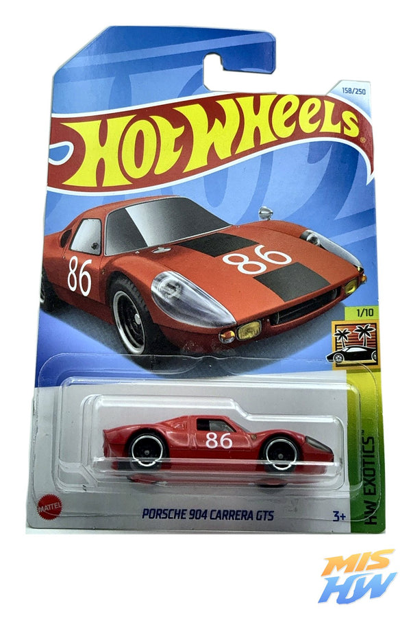 Hot Wheels Porsche 904 Carrera GTS, en carta original (foto 1)