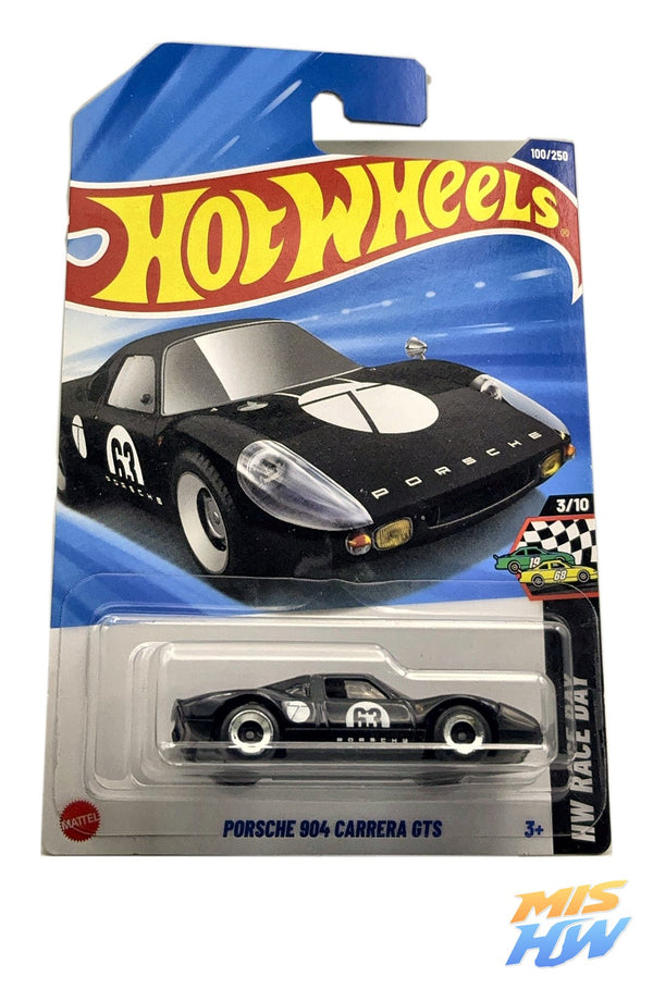 Hot Wheels Porsche 904 Carrera GTS, en carta original