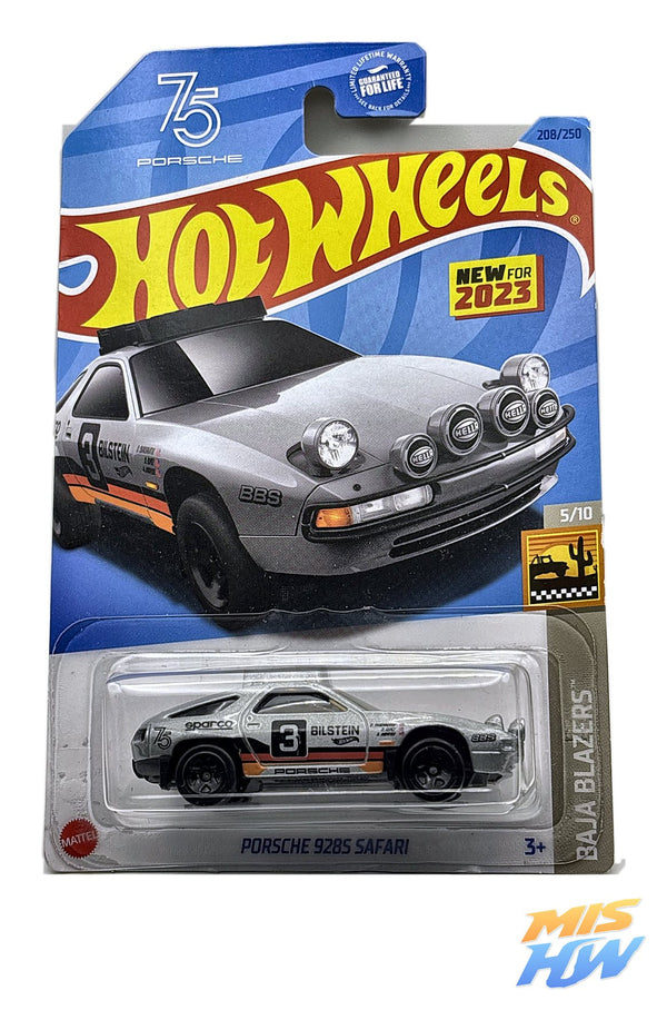 Hot Wheels Porsche 928S Safari, en carta original