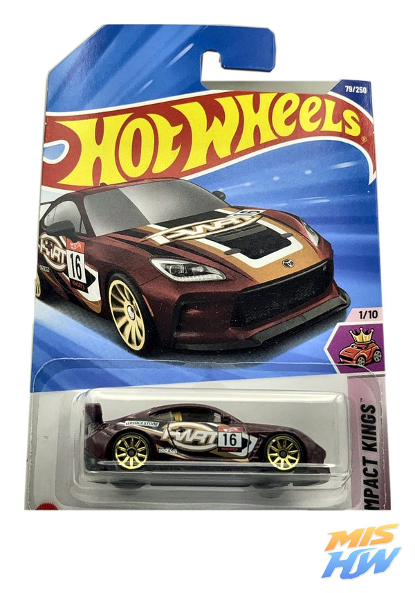 Hot Wheels Toyota GR86 Cup, en carta original (foto 1)