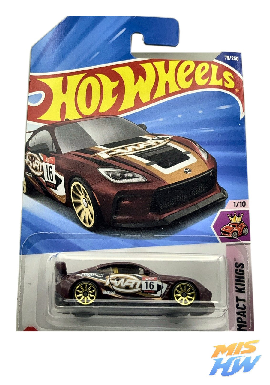 Hot Wheels Toyota GR86 Cup, en carta original (foto 1)