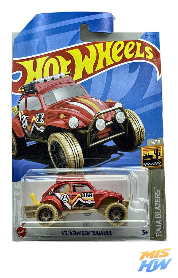 Hot Wheels Volkswagen Baja Bug Treasure Hunt, en carta original