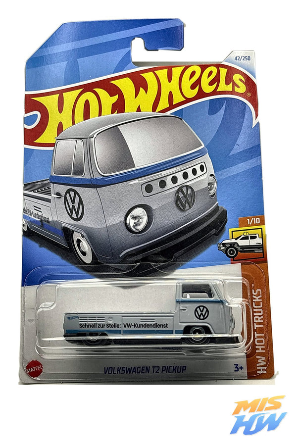 Hot Wheels Volkswagen T2 Pickup, en carta original (foto 1)